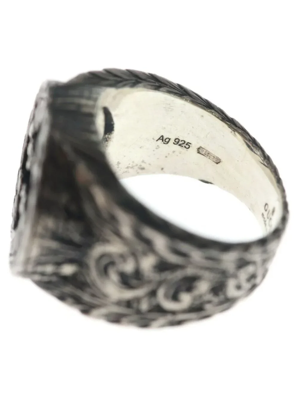 Gucci Interlocking G Ring Silver
